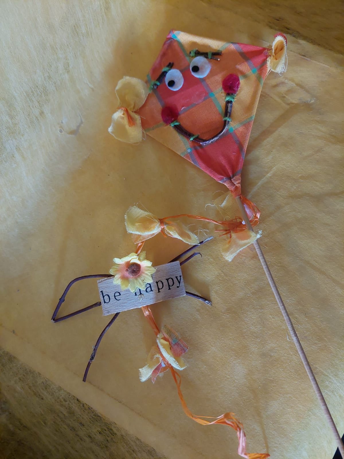 Einstecker Drache mit Spruch - Mein Stil - Floristik Dekorationen und Handarbeit