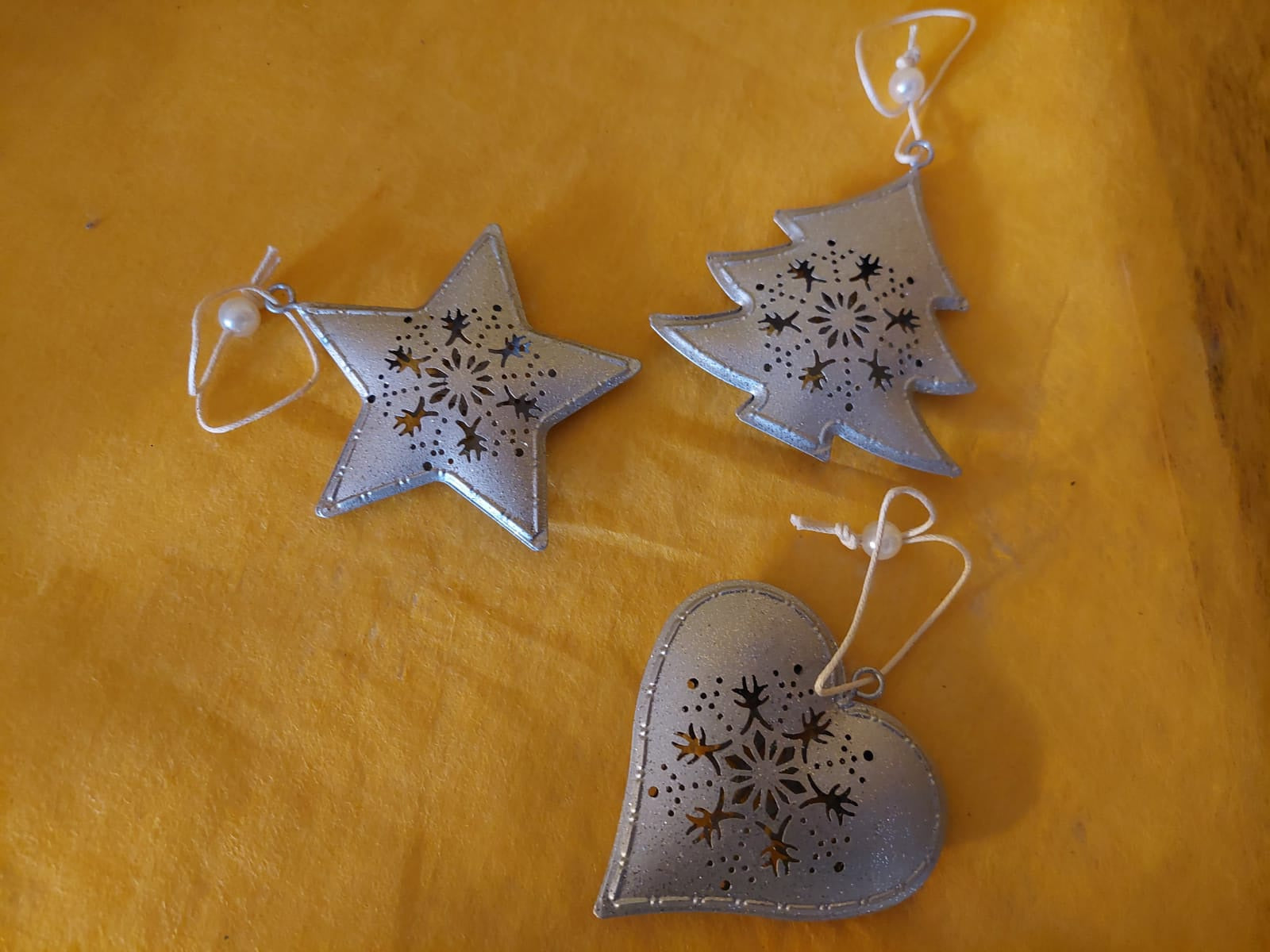 Metallanhänger silber
