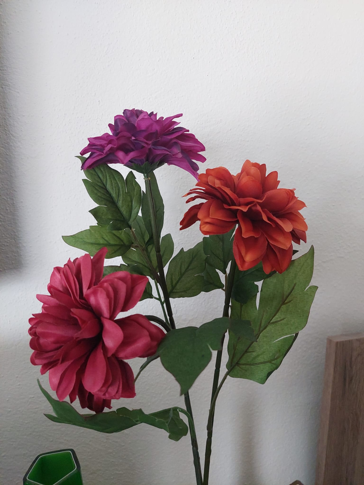 Seidenblumen "Dahlie" - Mein Stil - Floristik Dekorationen und Handarbeit