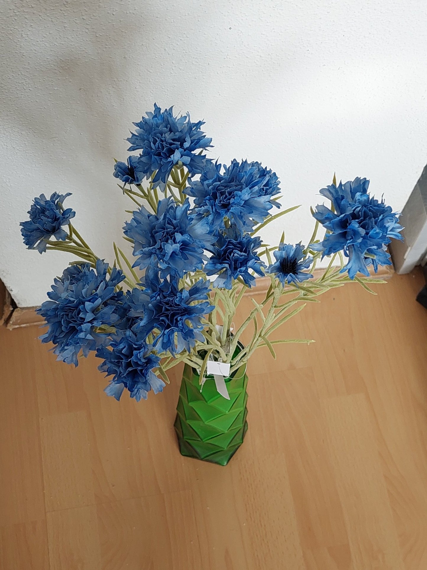 Seidenblumen "Kornblume" - Mein Stil - Floristik Dekorationen und Handarbeit