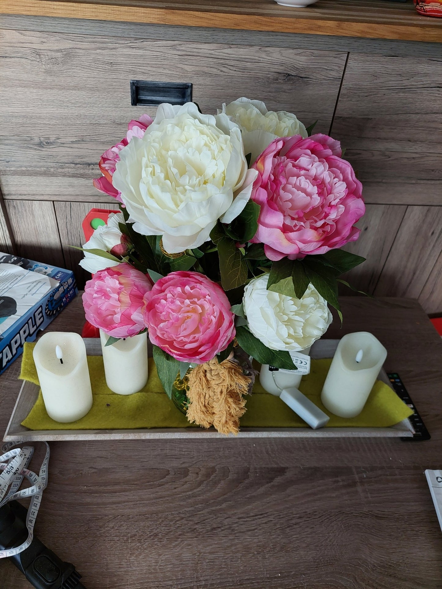 Seidenblumen "Pfingstrosen" - Mein Stil - Floristik Dekorationen und Handarbeit