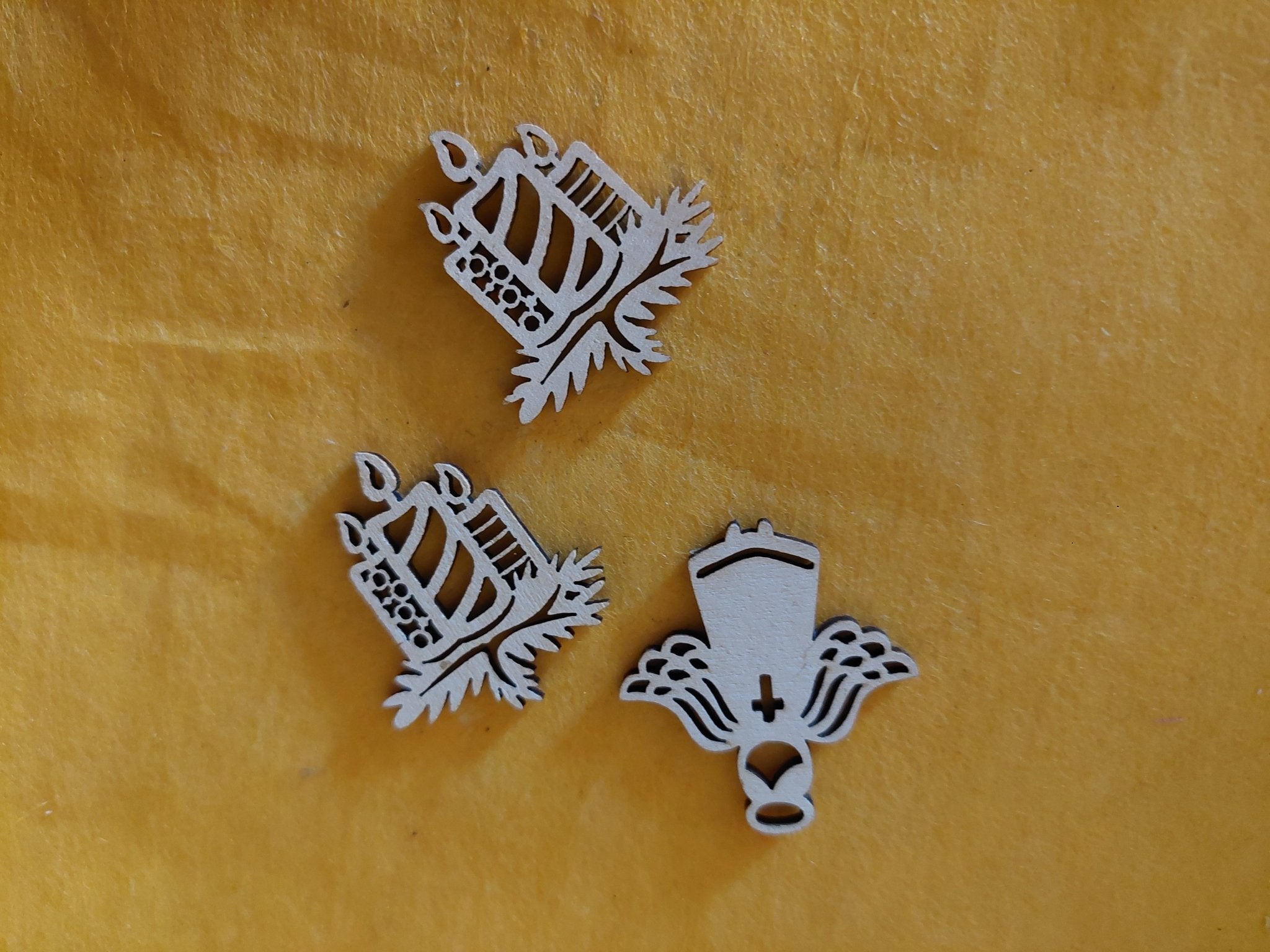 Streudeko Weihnachten weiß 5er Pack - Mein Stil - Floristik Dekorationen und Handarbeit