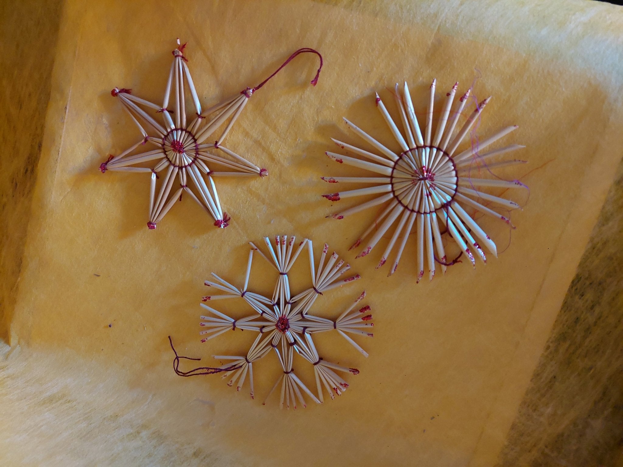 Strohsterne - Mein Stil - Floristik Dekorationen und Handarbeit