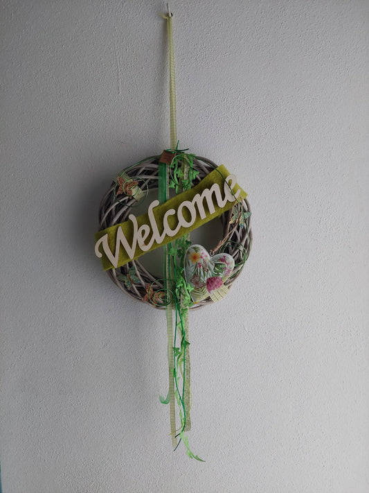 Türkranz Welcome - Mein Stil - Floristik Dekorationen und Handarbeit